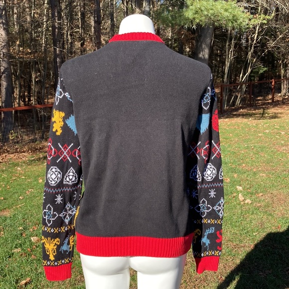 Westeros Game of Thrones Joy to the Realm Christmas sweater size S - Picture 4 of 7